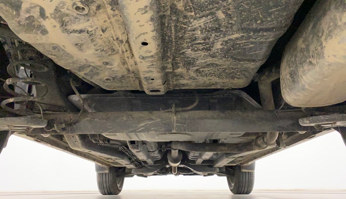 2023 Tata NEXON XZA PLUS (L) DUAL TONE, Petrol, Automatic, 3,454 km, Rear Underbody