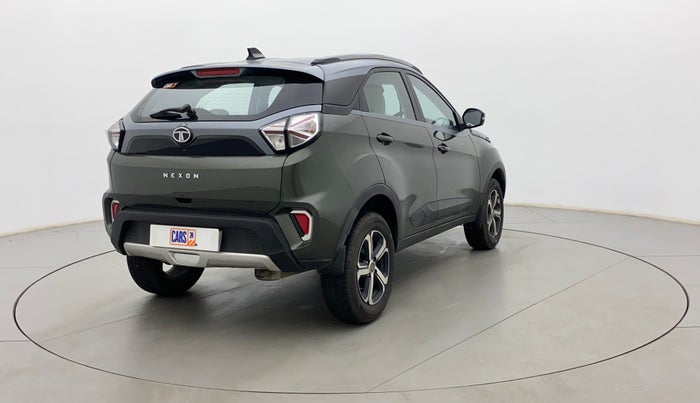 2023 Tata NEXON XZA PLUS (L) DUAL TONE, Petrol, Automatic, 3,454 km, Right Back Diagonal
