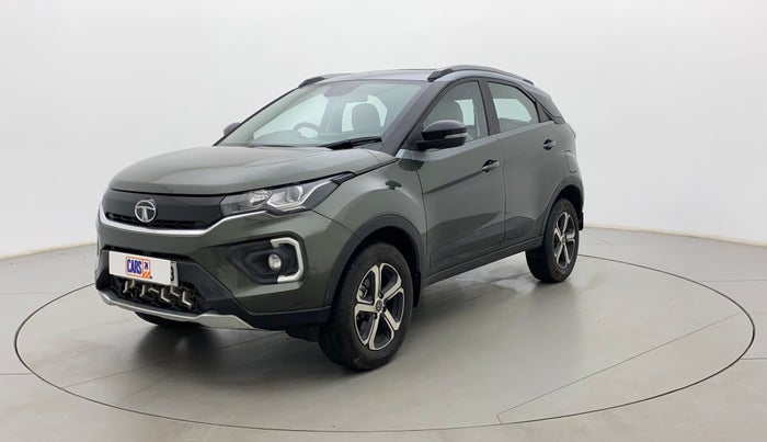 2023 Tata NEXON XZA PLUS (L) DUAL TONE, Petrol, Automatic, 3,454 km, Left Front Diagonal