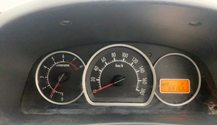 2014 Maruti Alto K10 VXI, Petrol, Manual, 69,152 km, Odometer Image