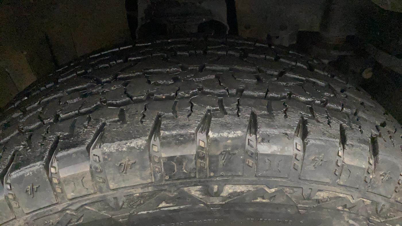 2022 Mahindra Thar LX D 4WD MT CONVERTIBLE, Diesel, Manual, 8,410 km, Right Front Tyre Tread