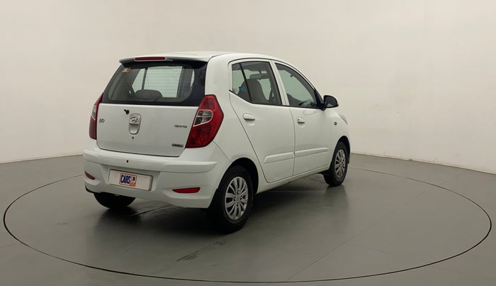 2013 Hyundai i10 SPORTZ 1.2 AT, Petrol, Automatic, 28,452 km, Right Back Diagonal