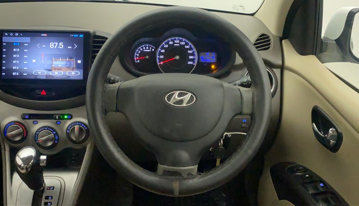 2013 Hyundai i10 SPORTZ 1.2 AT, Petrol, Automatic, 28,452 km, Steering Wheel Close Up