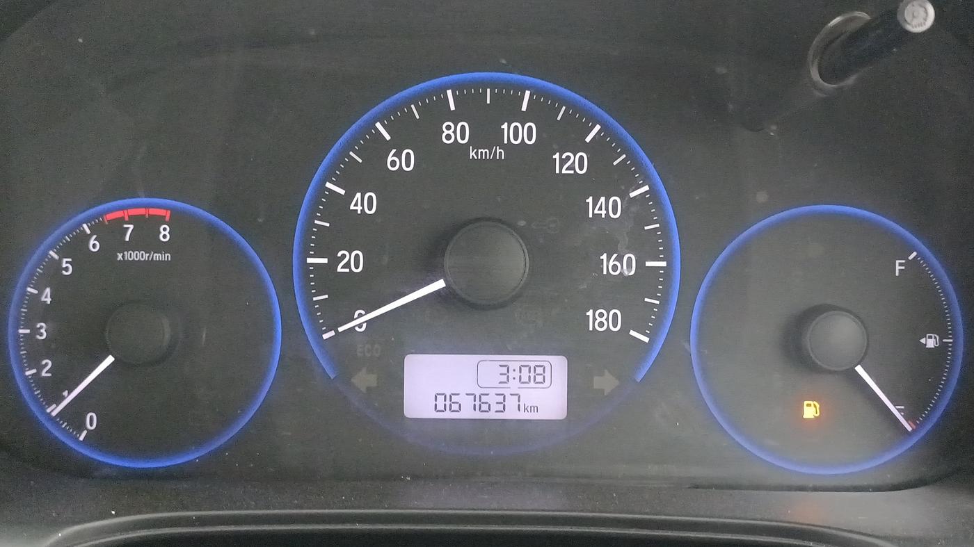 2018 Honda Amaze 1.2L I-VTEC S OPT, Petrol, Manual, 67,669 km, Odometer Image