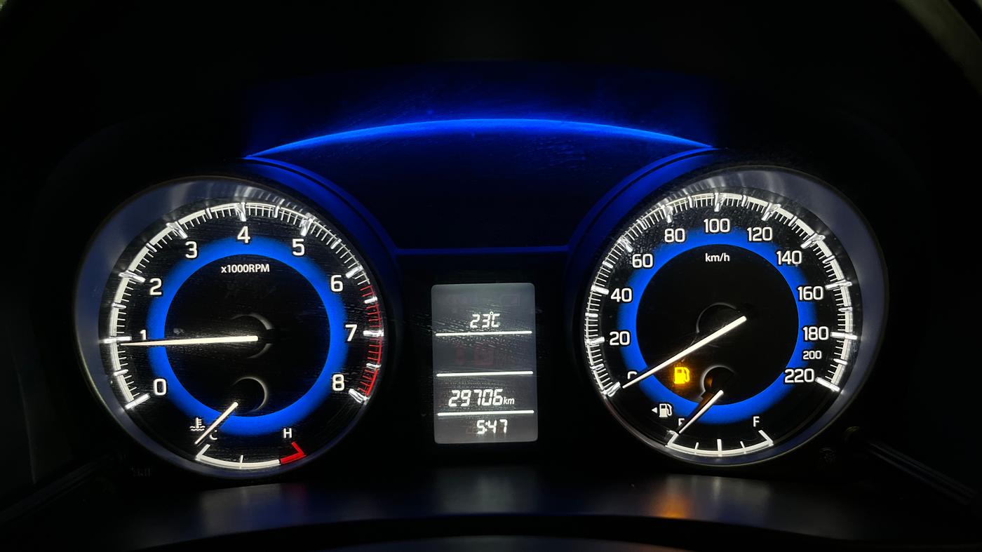2016 Maruti Baleno DELTA PETROL 1.2, Petrol, Manual, 29,705 km, Odometer Image