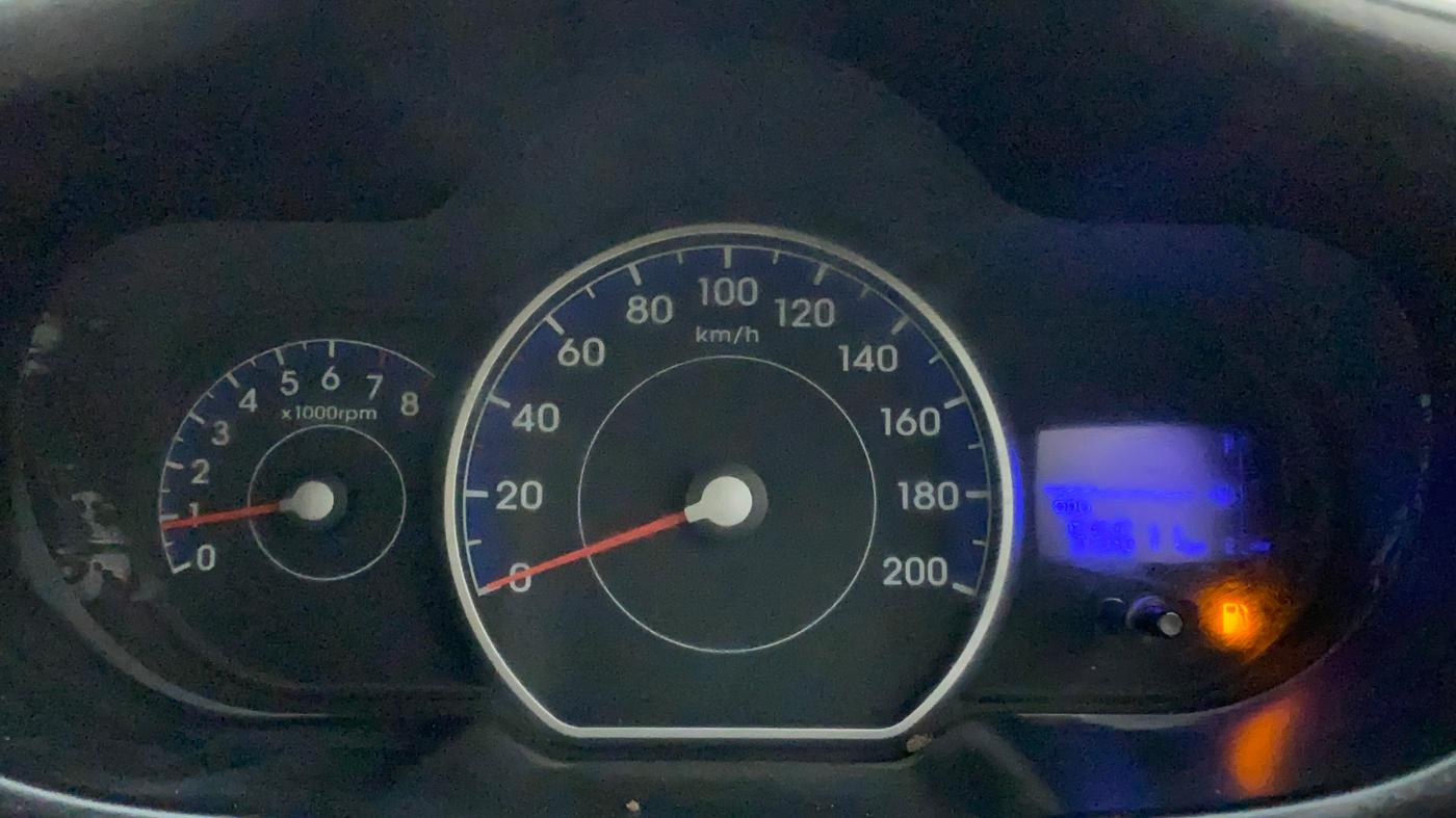 2011 Hyundai i10 SPORTZ 1.2, Petrol, Manual, 55,760 km, Odometer Image