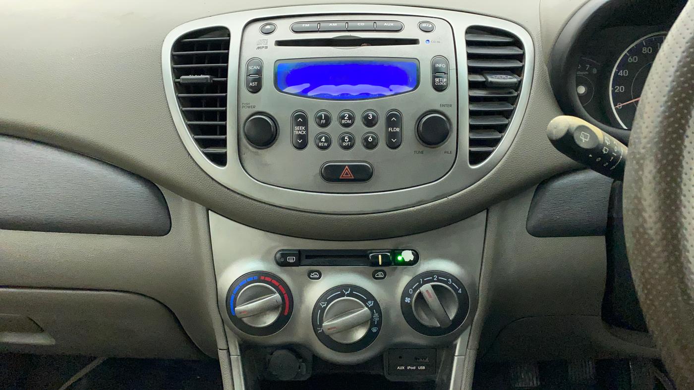 2011 Hyundai i10 SPORTZ 1.2, Petrol, Manual, 55,760 km, Air Conditioner