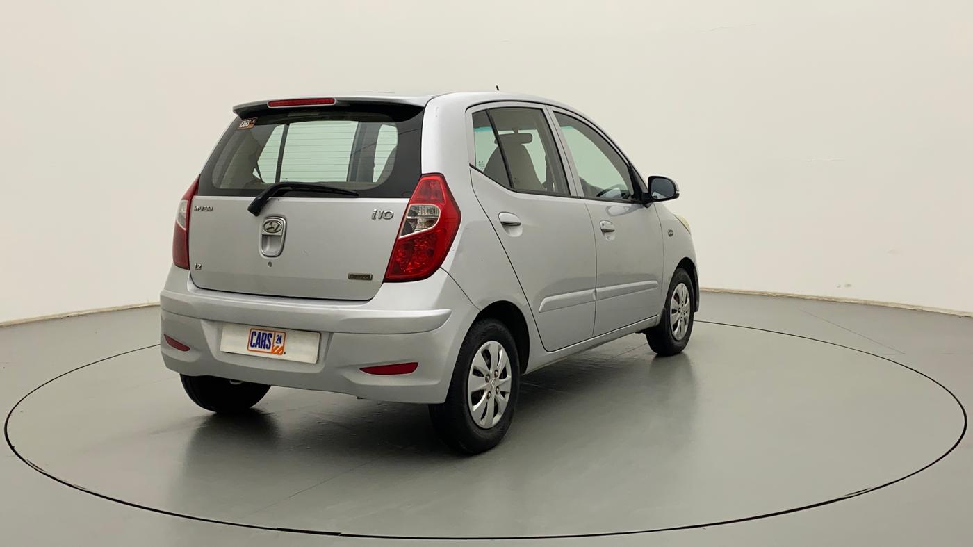 2011 Hyundai i10 SPORTZ 1.2, Petrol, Manual, 55,760 km, Right Back Diagonal