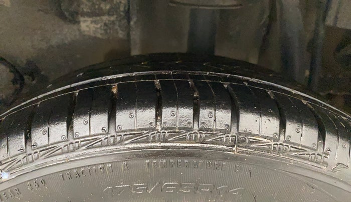 2019 Tata Tiago XZ PETROL, Petrol, Manual, 44,521 km, Left Rear Tyre Tread