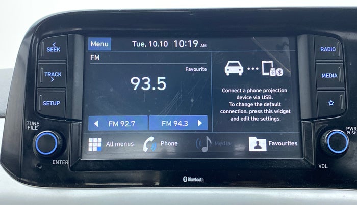 2020 Hyundai GRAND I10 NIOS SPORTZ 1.2 KAPPA VTVT, Petrol, Manual, 65,955 km, Touchscreen Infotainment System