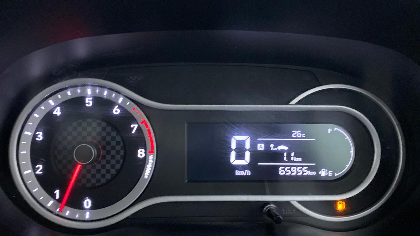 2020 Hyundai GRAND I10 NIOS SPORTZ 1.2 KAPPA VTVT, Petrol, Manual, 65,955 km, Odometer Image