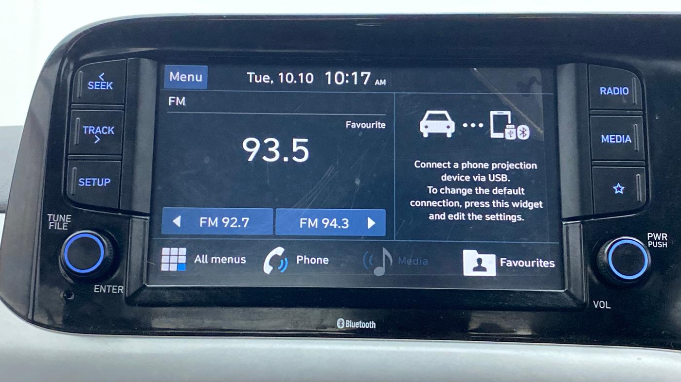 2020 Hyundai GRAND I10 NIOS SPORTZ 1.2 KAPPA VTVT, Petrol, Manual, 65,955 km, Infotainment System