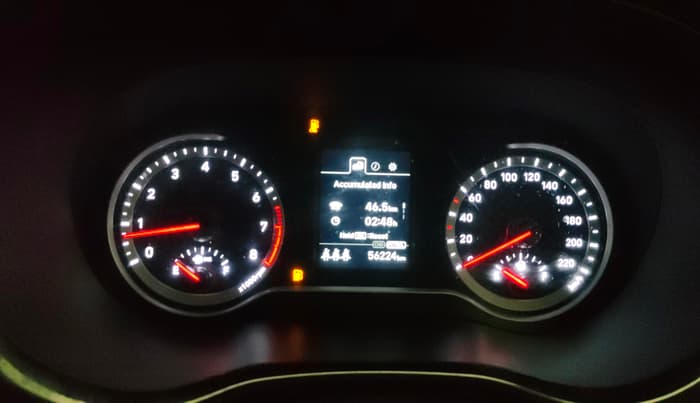 2023 Hyundai AURA SX 1.2 CNG, CNG, Manual, 56,202 km, Odometer Image