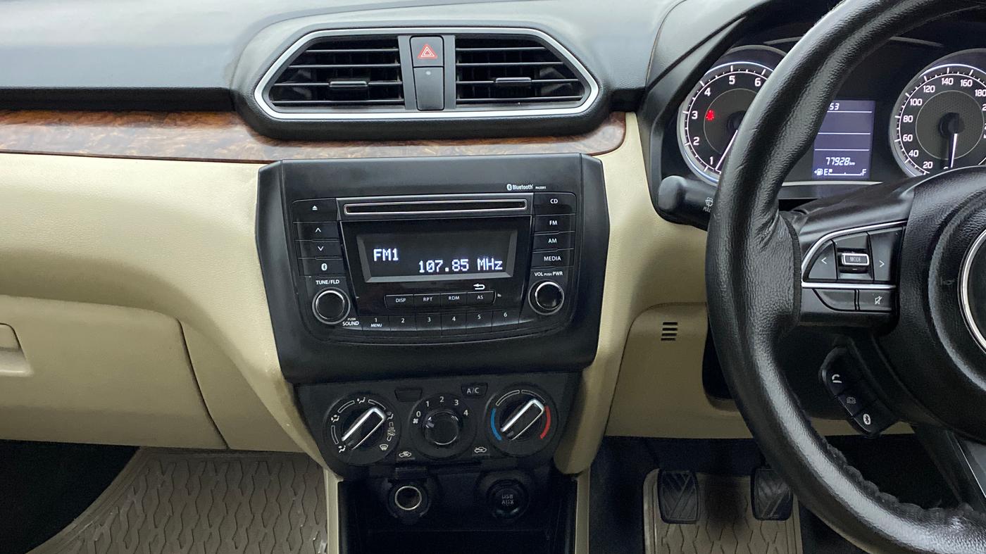 2017 Maruti Dzire VXI, Petrol, Manual, 78,096 km, Air Conditioner