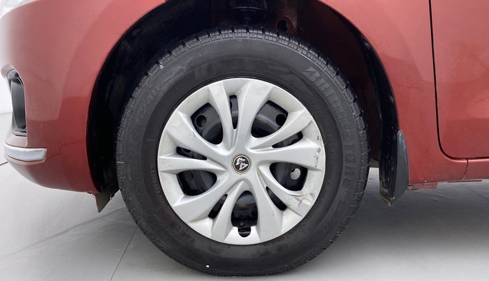 2017 Maruti Dzire VXI, Petrol, Manual, 78,096 km, Left Front Wheel