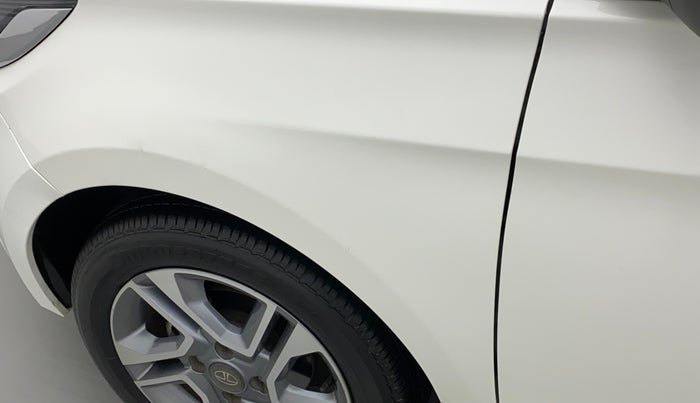 2022 Tata TIGOR XZA PLUS PETROL, Petrol, Automatic, 9,606 km, Left fender - Slightly dented