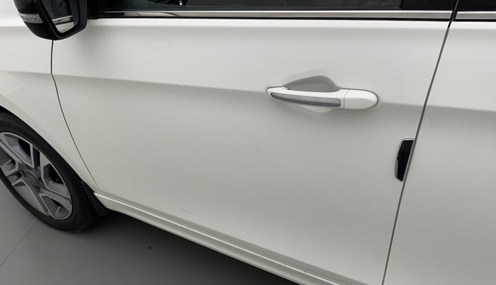 2022 Tata TIGOR XZA PLUS PETROL, Petrol, Automatic, 9,606 km, Front passenger door - Minor scratches