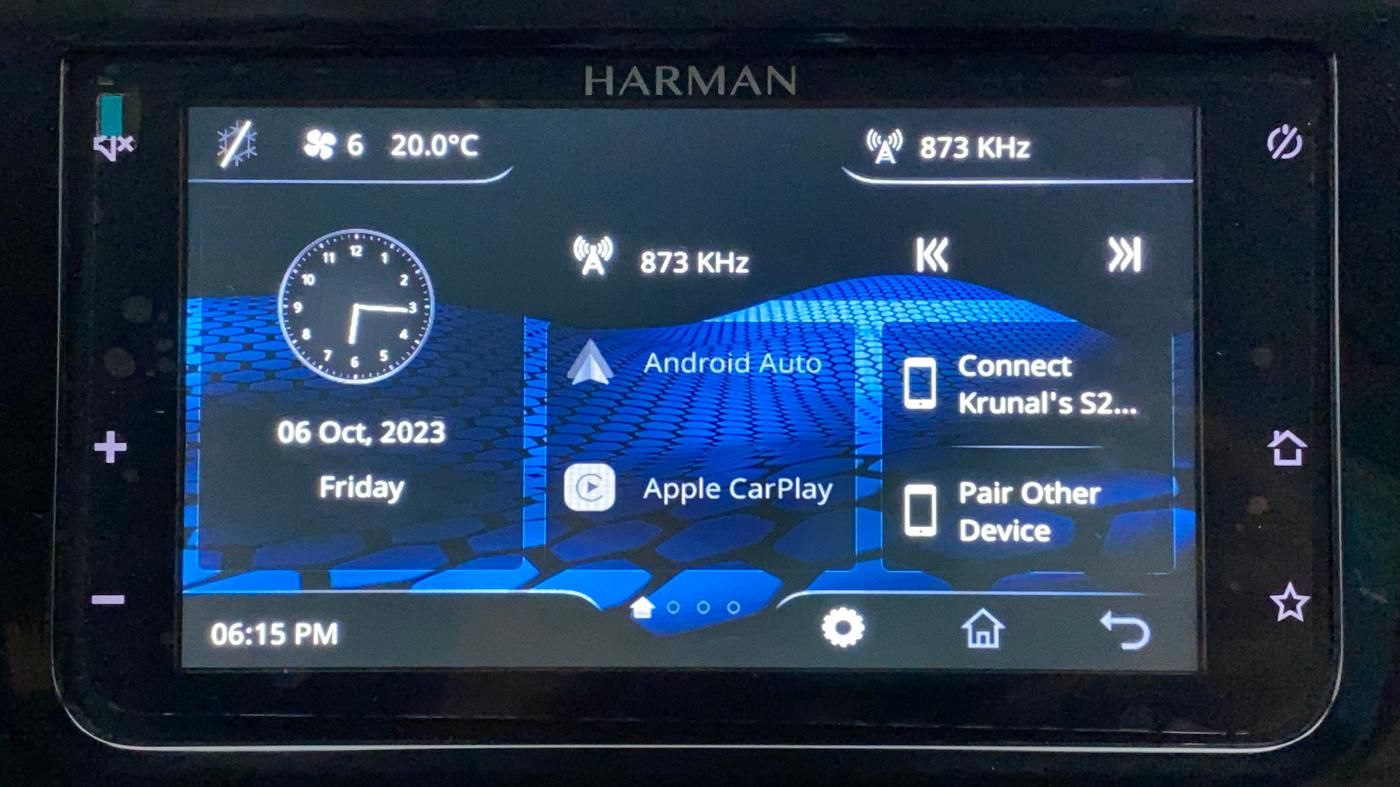 2022 Tata TIGOR XZA PLUS PETROL, Petrol, Automatic, 9,606 km, Infotainment System