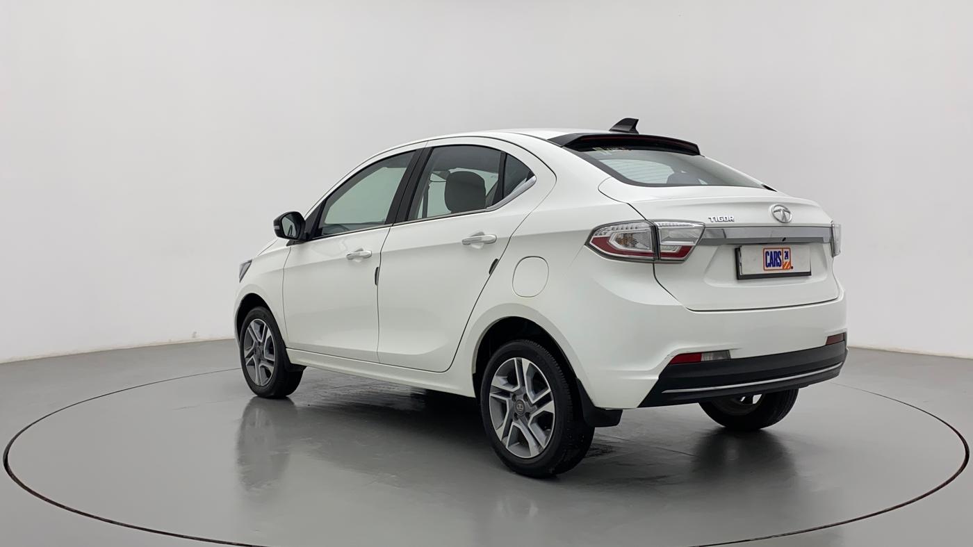 2022 Tata TIGOR XZA PLUS PETROL, Petrol, Automatic, 9,606 km, Left Back Diagonal