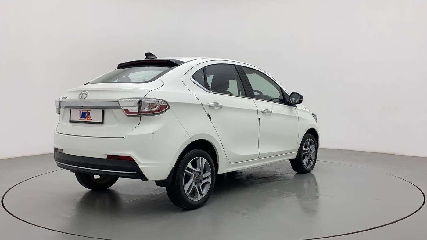 2022 Tata TIGOR XZA PLUS PETROL, Petrol, Automatic, 9,606 km, Right Back Diagonal