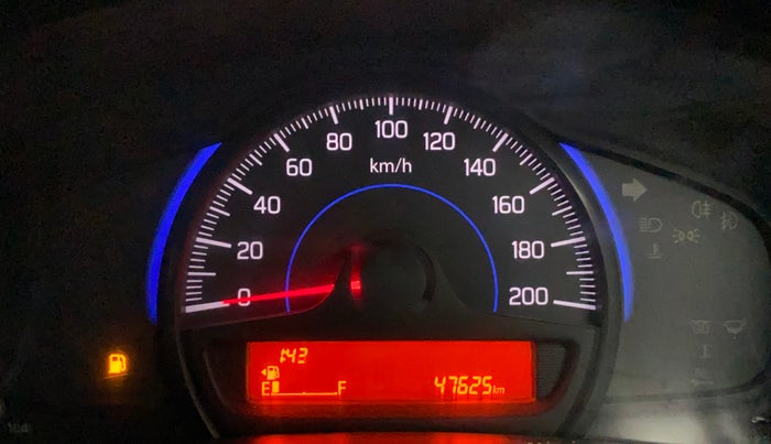 2017 Maruti Baleno SIGMA PETROL 1.2, Petrol, Manual, 47,555 km, Odometer Image
