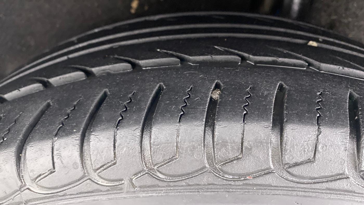 2018 Ford Ecosport 1.5 TITANIUM PLUS TI VCT AT, Petrol, Automatic, 43,045 km, Left Rear Tyre Tread