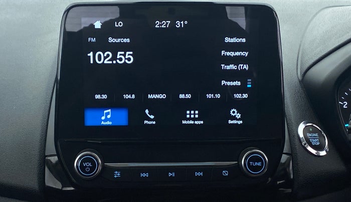 2018 Ford Ecosport 1.5 TITANIUM PLUS TI VCT AT, Petrol, Automatic, 43,045 km, Infotainment System