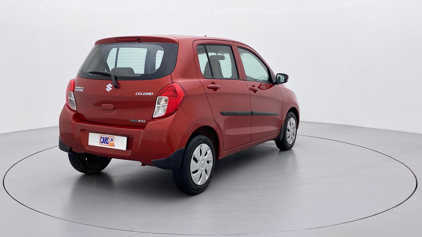 2017 Maruti Celerio ZXI AMT, Petrol, Automatic, 80,958 km, Right Back Diagonal