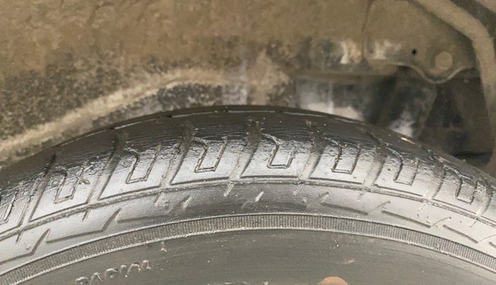 2017 Maruti Wagon R 1.0 VXI, Petrol, Manual, 36,149 km, Left Rear Tyre Tread