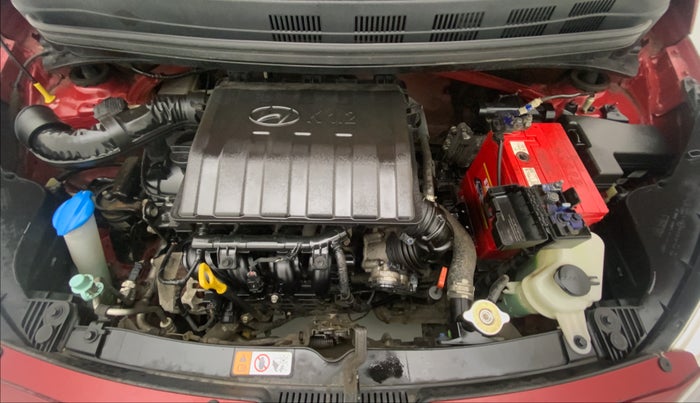 2017 Hyundai Grand i10 SPORTZ (O) AT 1.2 KAPPA VTVT, Petrol, Automatic, 17,542 km, Open Bonet