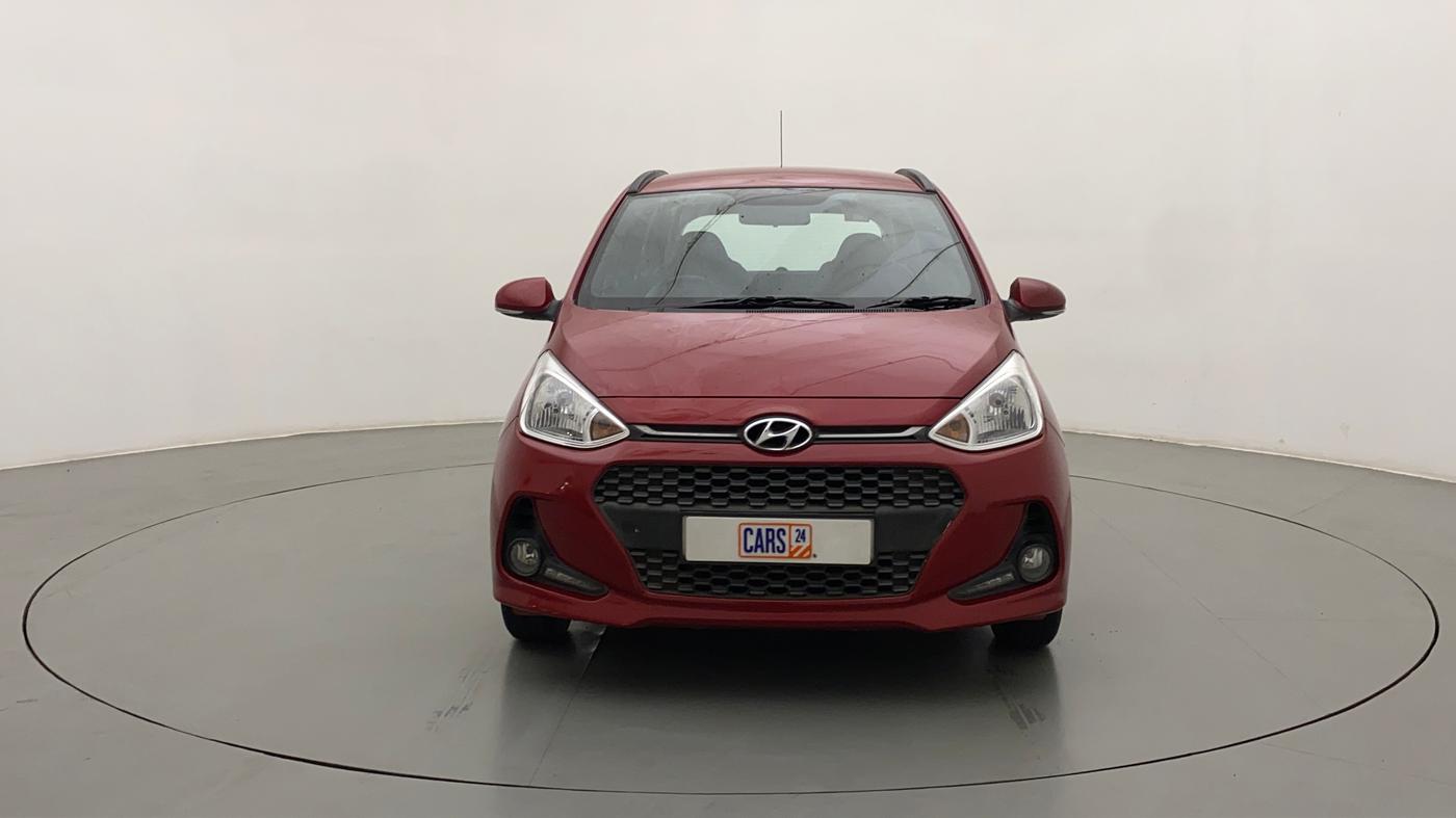 2017 Hyundai Grand i10 SPORTZ (O) AT 1.2 KAPPA VTVT, Petrol, Automatic, 17,542 km, Front