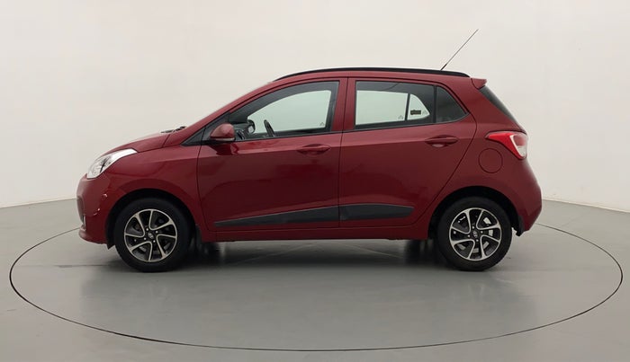 2017 Hyundai Grand i10 SPORTZ (O) AT 1.2 KAPPA VTVT, Petrol, Automatic, 17,542 km, Left Side