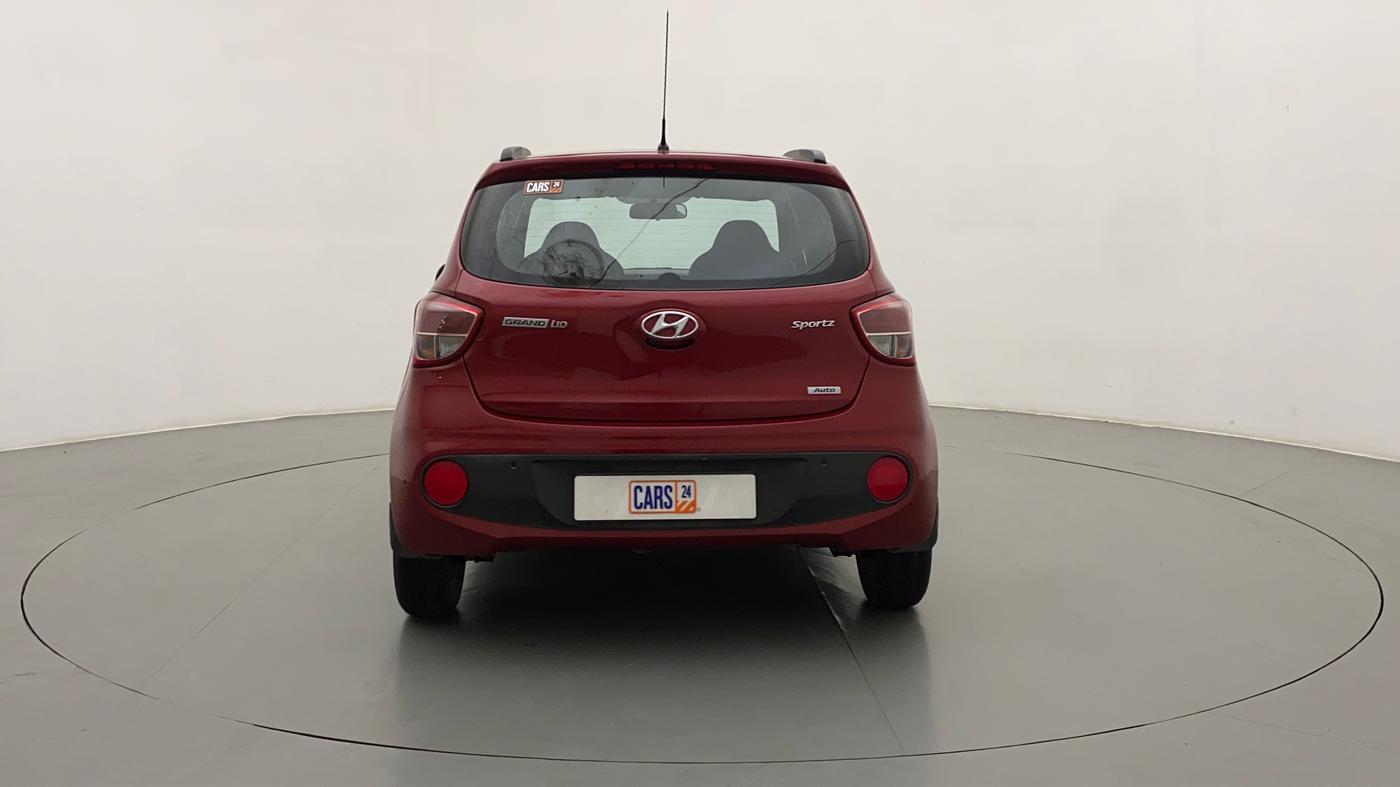 2017 Hyundai Grand i10 SPORTZ (O) AT 1.2 KAPPA VTVT, Petrol, Automatic, 17,542 km, Back/Rear
