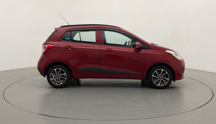 2017 Hyundai Grand i10 SPORTZ (O) AT 1.2 KAPPA VTVT, Petrol, Automatic, 17,542 km, Right Side