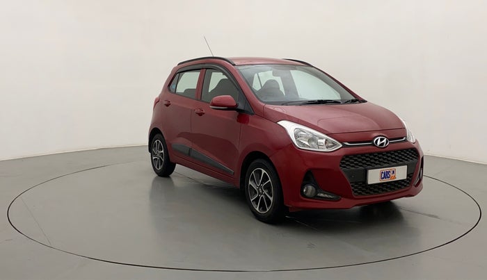 2017 Hyundai Grand i10 SPORTZ (O) AT 1.2 KAPPA VTVT, Petrol, Automatic, 17,542 km, Right Front Diagonal