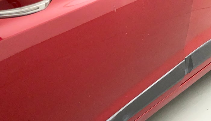 2017 Hyundai Grand i10 SPORTZ (O) AT 1.2 KAPPA VTVT, Petrol, Automatic, 17,542 km, Front passenger door - Minor scratches