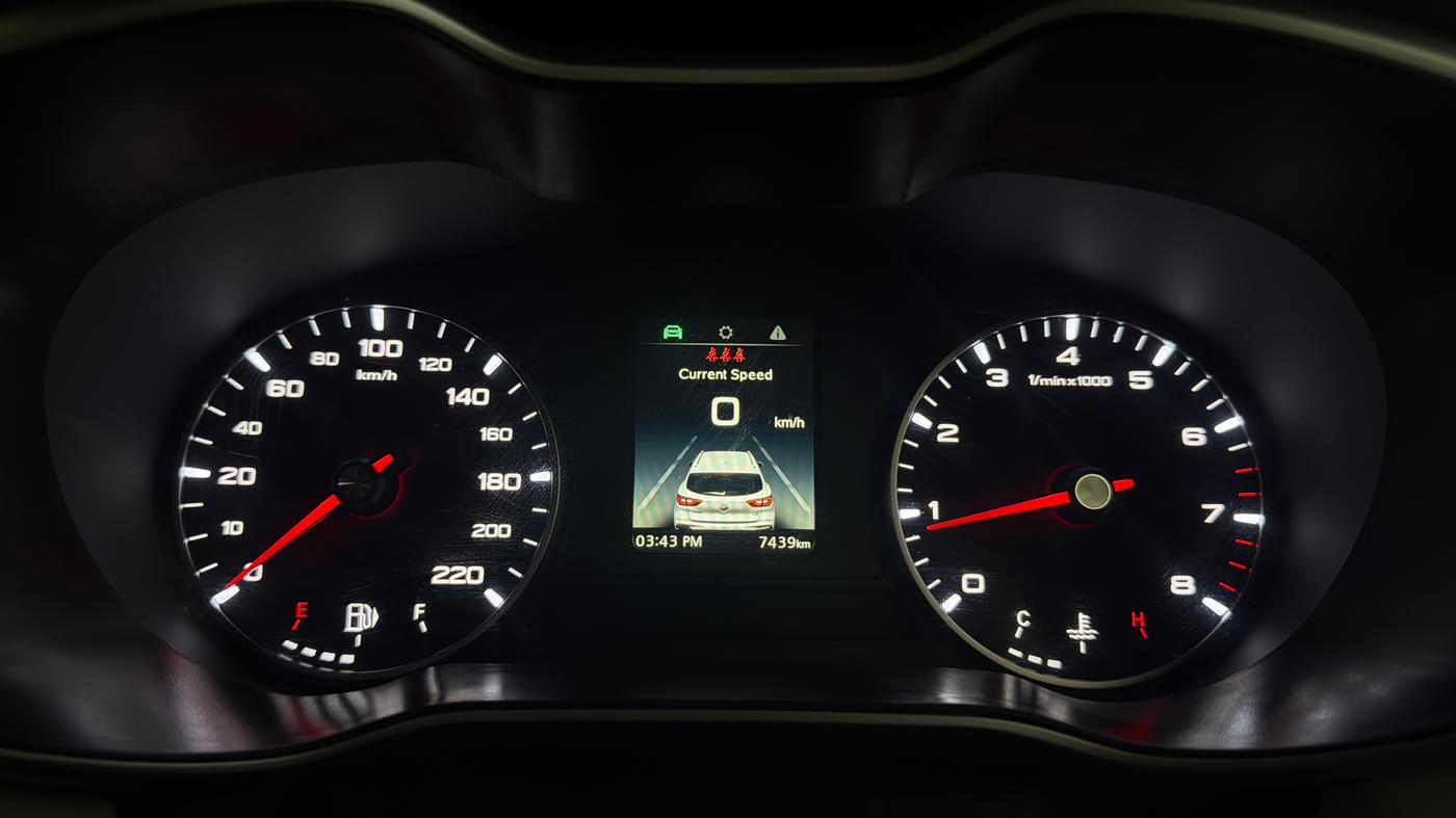 2025 MG ASTOR Sprint 1.5 MT (Ivory), Petrol, Manual, 7,439 km, Odometer Image