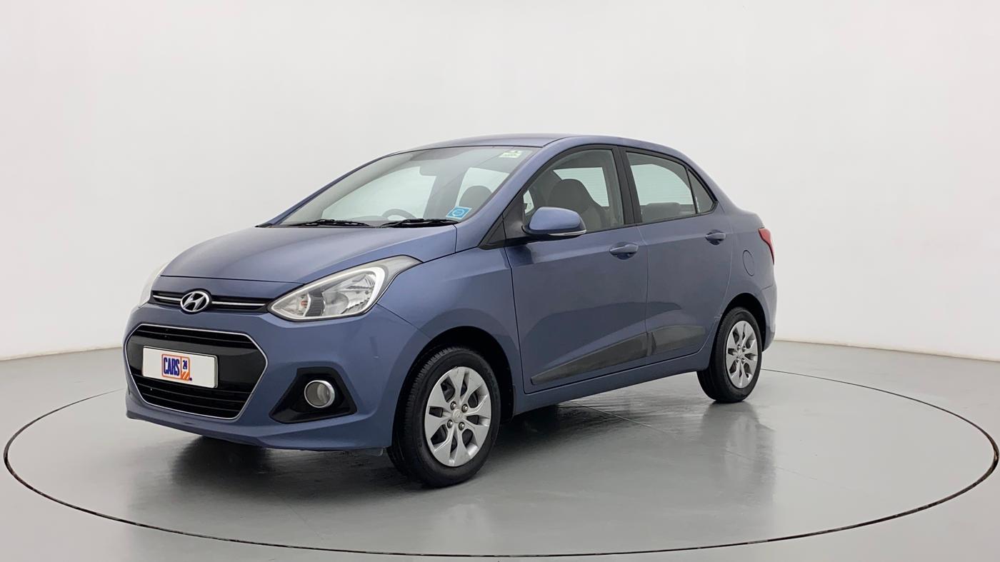 2014 Hyundai Xcent S 1.2, Petrol, Manual, 23,817 km, Left Front Diagonal