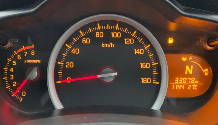 2016 Maruti Celerio ZXI AMT, Petrol, Automatic, 33,077 km, Odometer Image