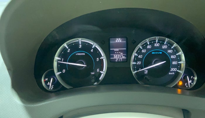 2016 Maruti Ertiga ZDI SHVS, Diesel, Manual, 58,297 km, Odometer Image