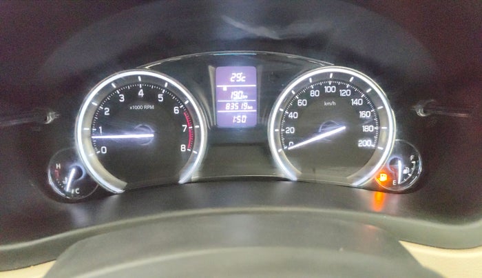 2017 Maruti Ciaz ALPHA 1.4 PETROL, Petrol, Manual, 83,518 km, Odometer Image