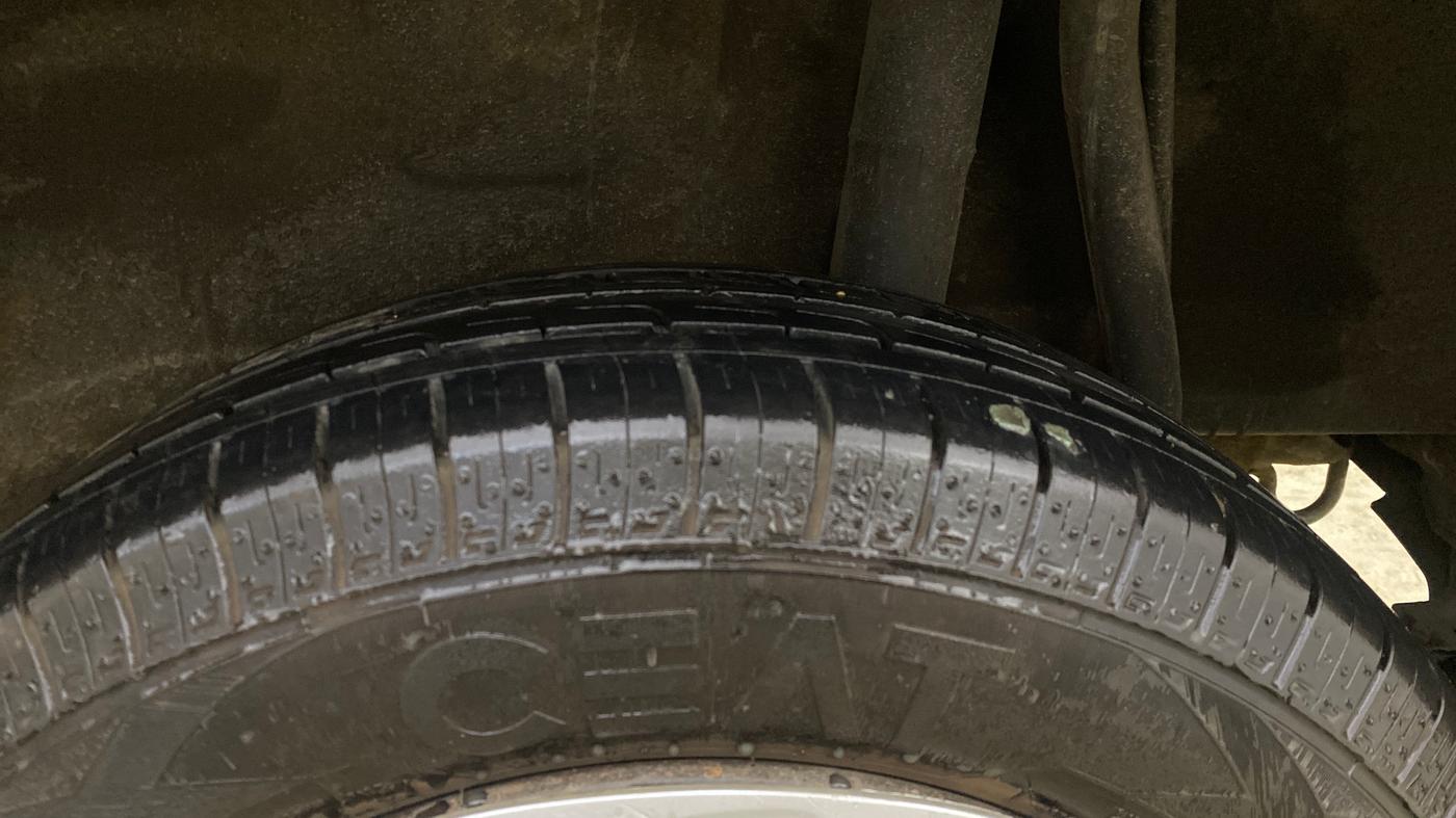 2021 Maruti S PRESSO VXI (O) CNG, CNG, Manual, 58,562 km, Left Rear Tyre Tread