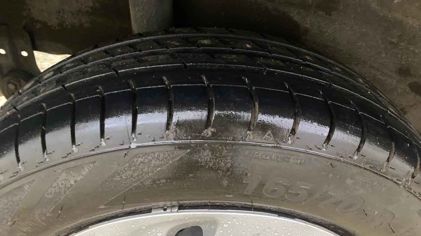 2021 Maruti S PRESSO VXI (O) CNG, CNG, Manual, 58,562 km, Right Rear Tyre Tread