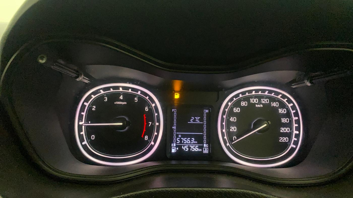 2021 Maruti Vitara Brezza ZXI PLUS, Petrol, Manual, 45,756 km, Odometer Image