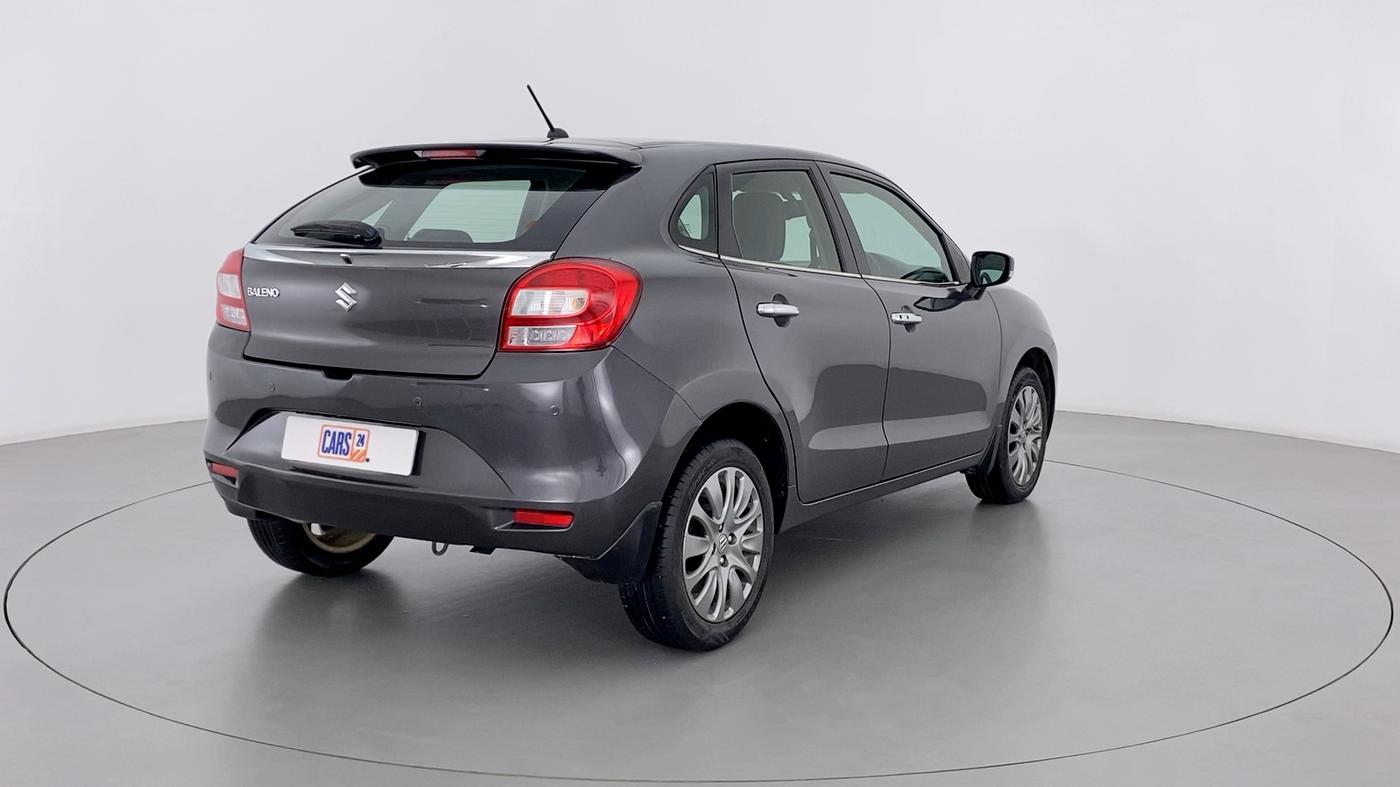 2017 Maruti Baleno ALPHA 1.2 K12, Petrol, Manual, 25,586 km, Right Back Diagonal