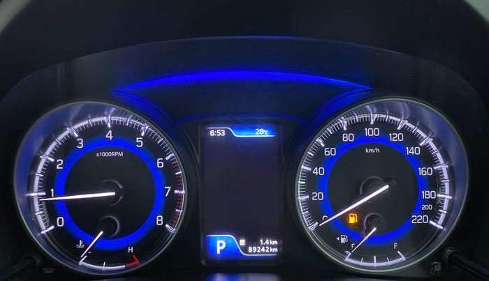 2018 Maruti Baleno ALPHA CVT PETROL 1.2, Petrol, Automatic, 89,242 km, Odometer Image