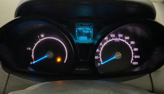 2015 Ford Ecosport AMBIENTE 1.5L PETROL, Petrol, Manual, 1,13,998 km, Odometer Image