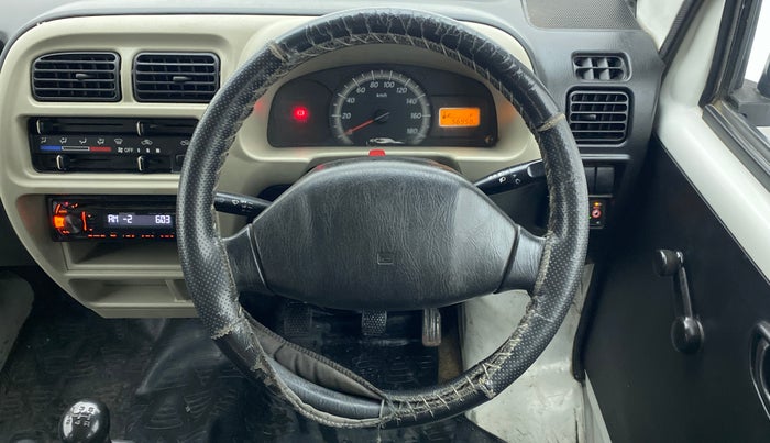 2018 Maruti Eeco 5 STR WITH A/C+HTR, CNG, Manual, 57,011 km, Steering Wheel Close Up