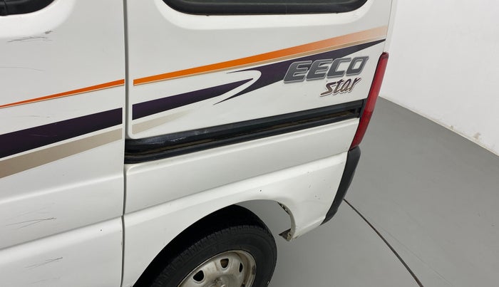 2018 Maruti Eeco 5 STR WITH A/C+HTR, CNG, Manual, 57,011 km, Left quarter panel - Minor scratches