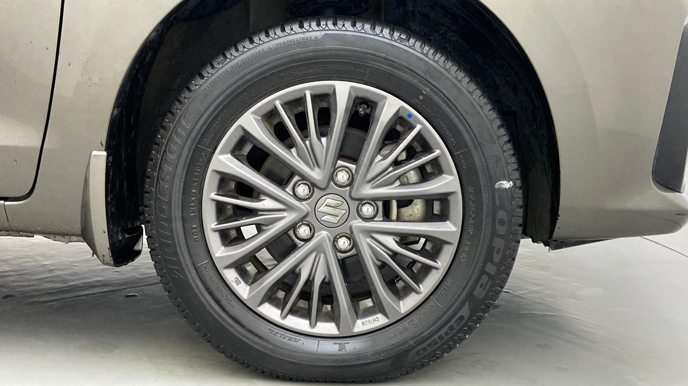 2019 Maruti Ertiga ZXI SHVS, Petrol, Manual, 7,355 km, Right Front Wheel